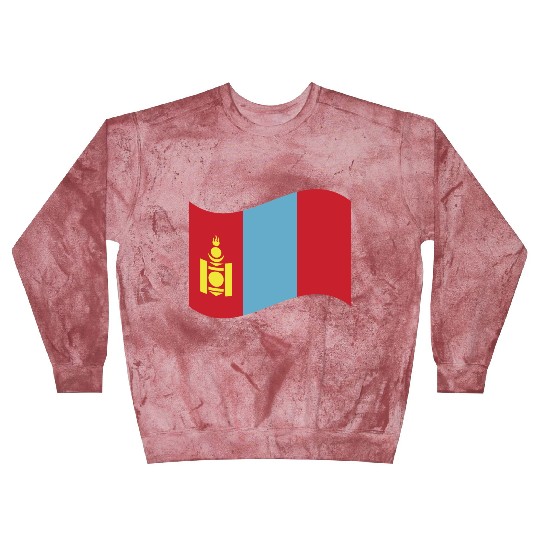 flag mongolia Blast Sweatshirts