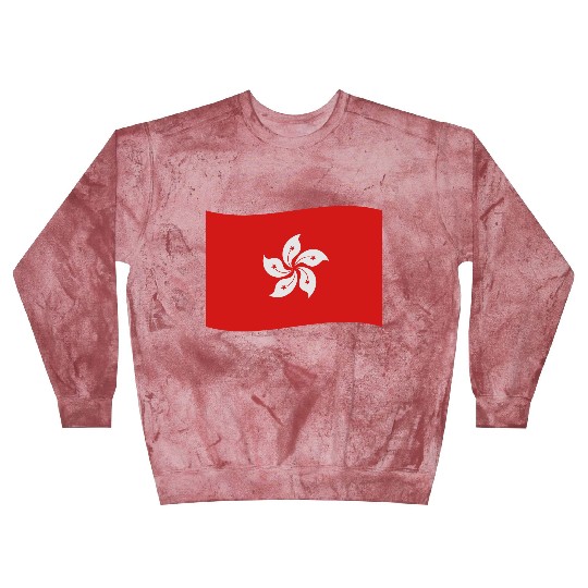 flag hong kong Blast Sweatshirts