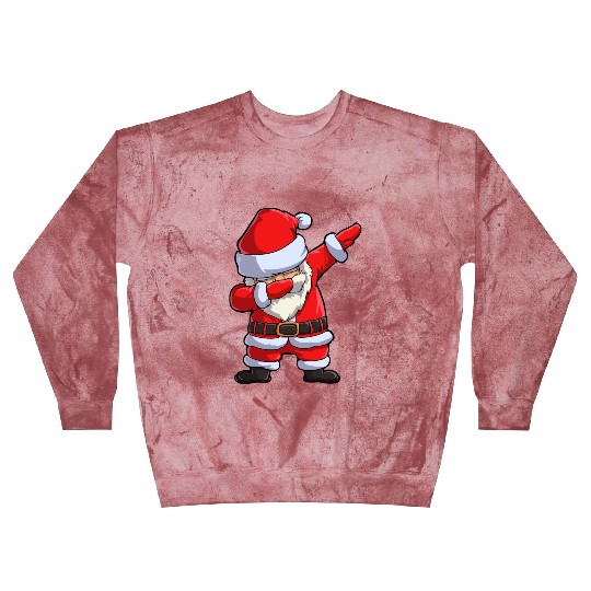Dabbing santa claus Blast Sweatshirts