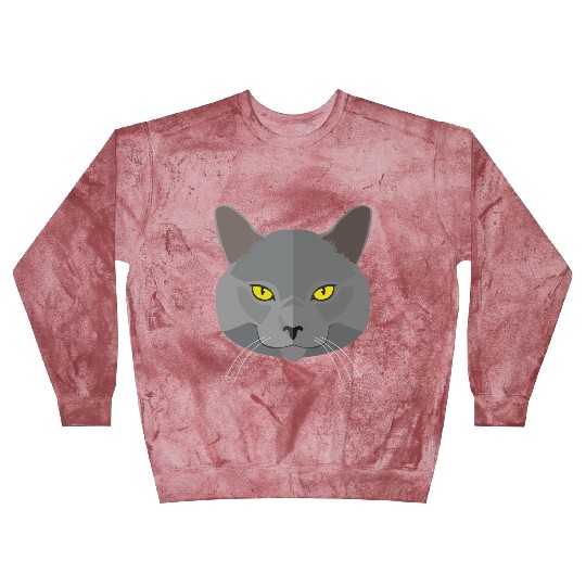Cat face Blast Sweatshirts