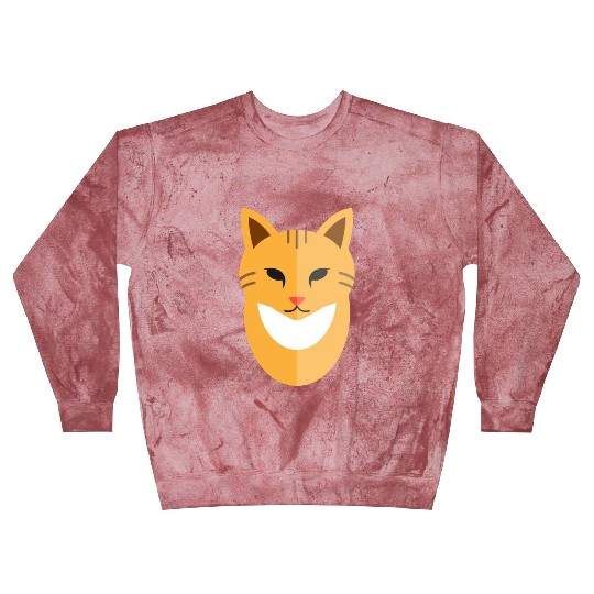 Cat face Blast Sweatshirts