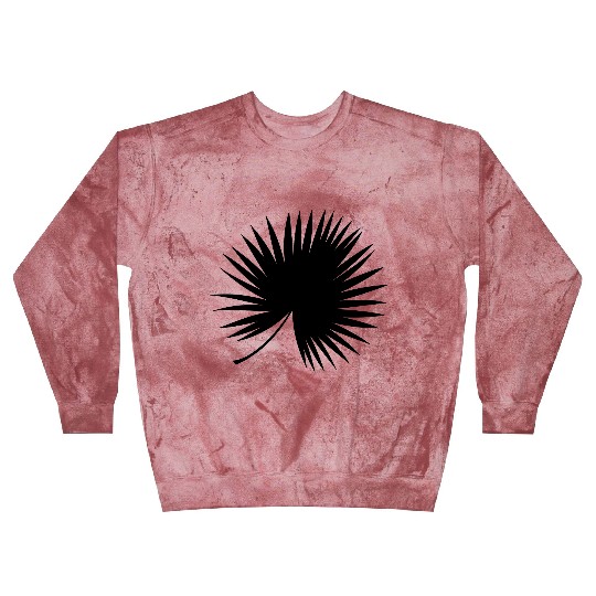 Palm tree leaf Blast Sweatshirts