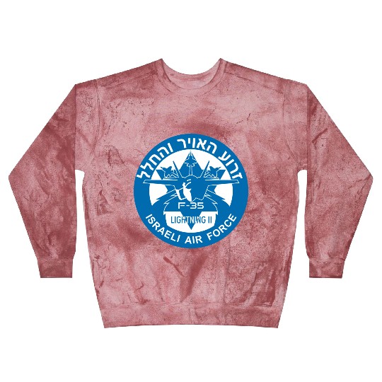 F-35 Lightning II Israel Blast Sweatshirts