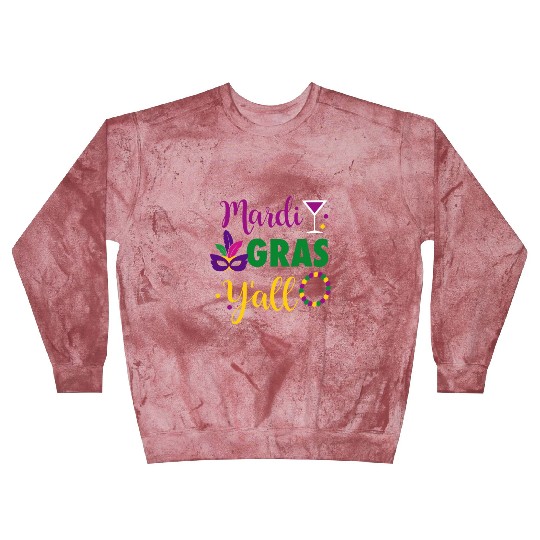 Mardi Grass Y'All Blast Sweatshirts