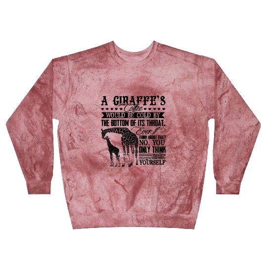 Giraffe's Coffee Blast Sweatshirts