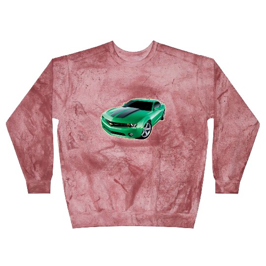 GREEN CHEVY CAMARO Blast Sweatshirts