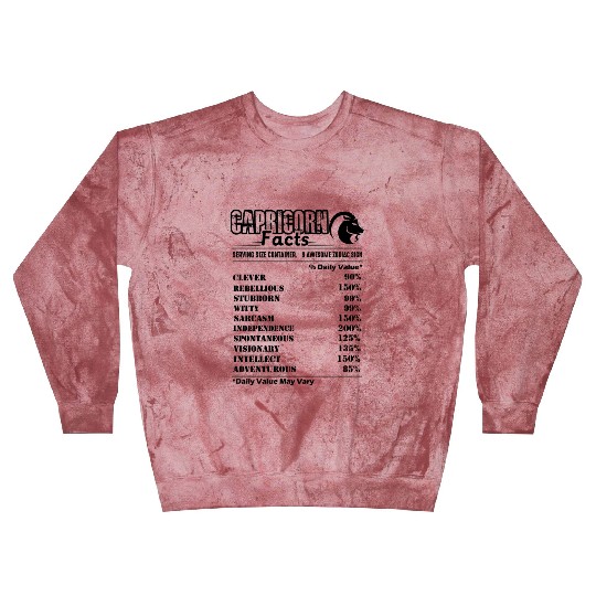 Capricorn Blast Sweatshirts - Capricorn Facts Blast Sweatshirts