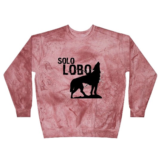 Solo Lobo - Lone wolf spanish Blast Sweatshirts