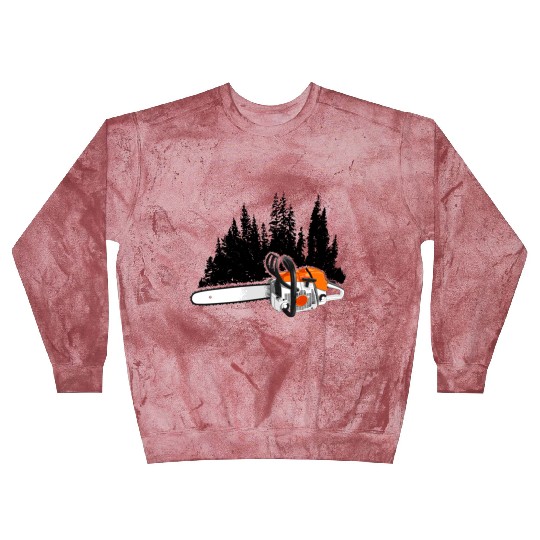Your Forestry Business - Chainsaw & Pine Forest Blast Sweatshirts