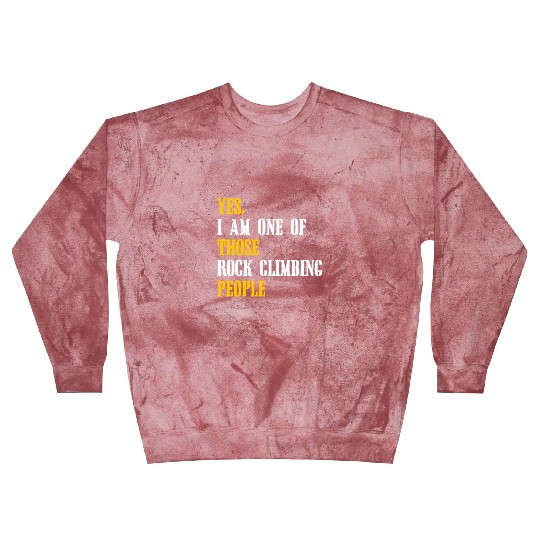 Rock climbing people Blast Sweatshirts