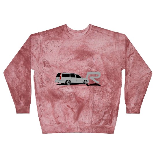 Volvoo V70R Turbo Brick Car Grey Blast Sweatshirts