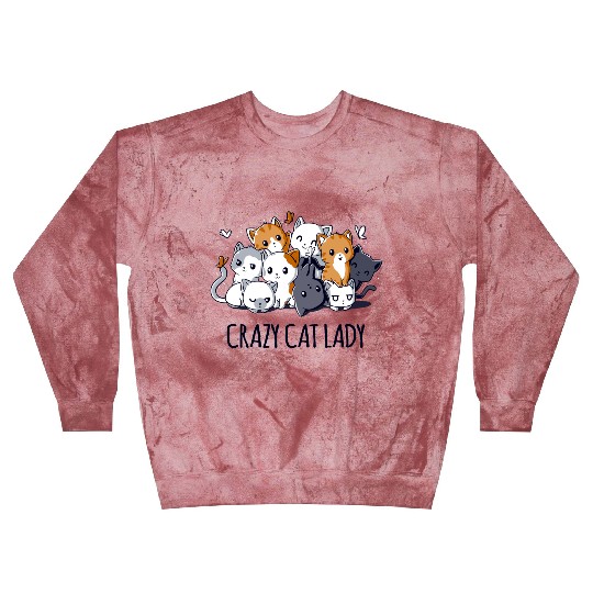 Crazy Cat Lady Blast Sweatshirts