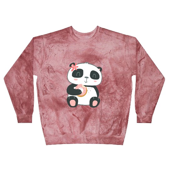 Sweet Panda Family Girl 14 Blast Sweatshirts