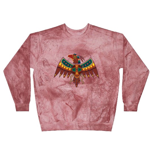 Native American Zodiac Falcon-1 (Aries) Blast Sweatshirts