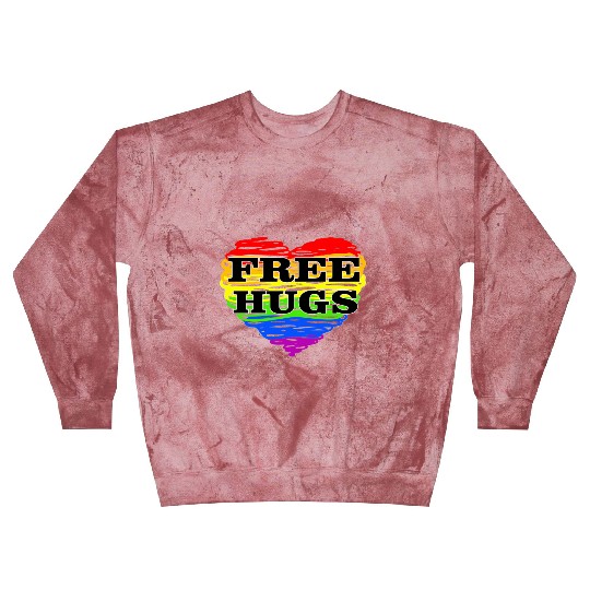 Free Hugs Blast Sweatshirts