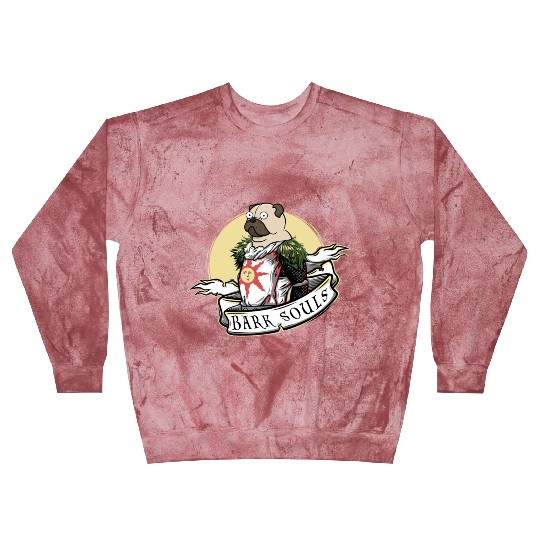 Bark Souls Blast Sweatshirts - Pug Solaire - Dark Souls
