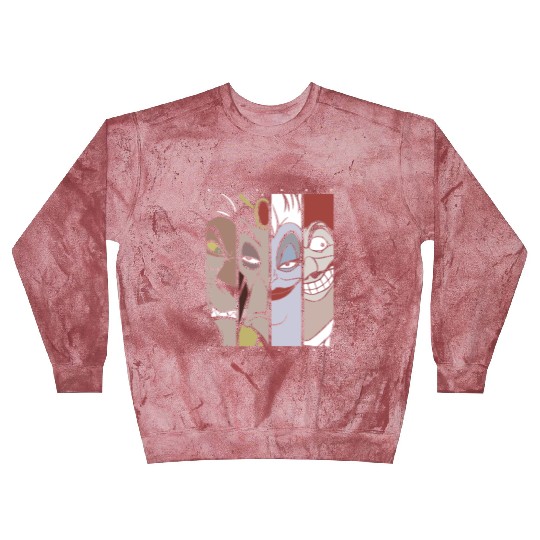 Disney Villains Lion King Hook Little Mermaid Alad Blast Sweatshirts