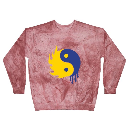 Ying Yang Blast Sweatshirts