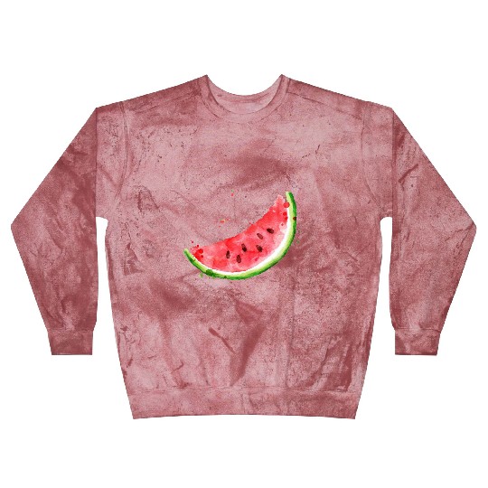 Image: Watercolor, Watermelon Blast Sweatshirts
