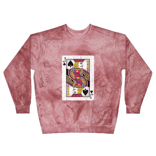 jack of spades playing card Blast Sweatshirts
