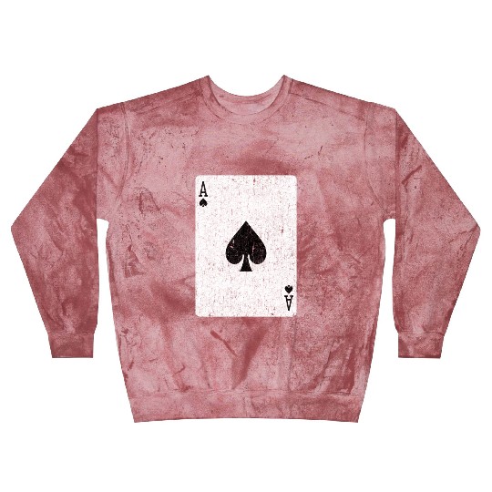 ace of spades playing card Blast Sweatshirts