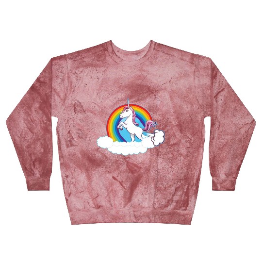 Rainbow Unicorn Love Blast Sweatshirts