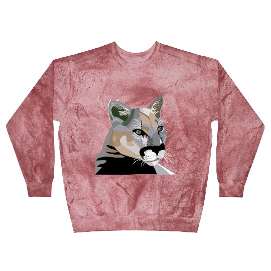 Cougar,Puma,Mountain Lion Blast Sweatshirts