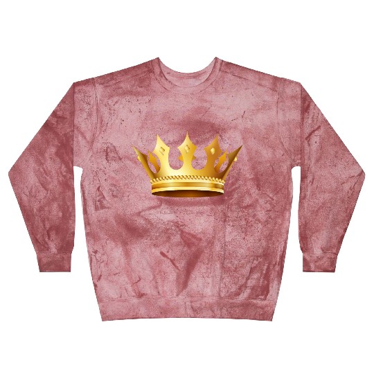 King prince monarch VIP golden crown gold image Blast Sweatshirts