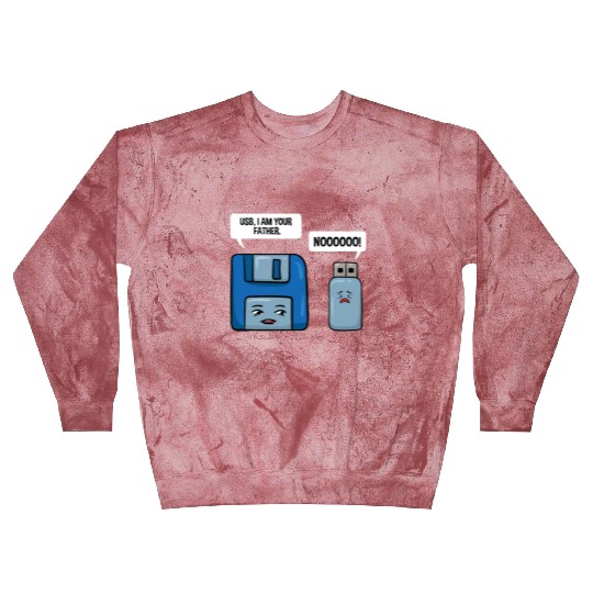 Floppy Disc USB Data Nerd Computer Science Gift Blast Sweatshirts