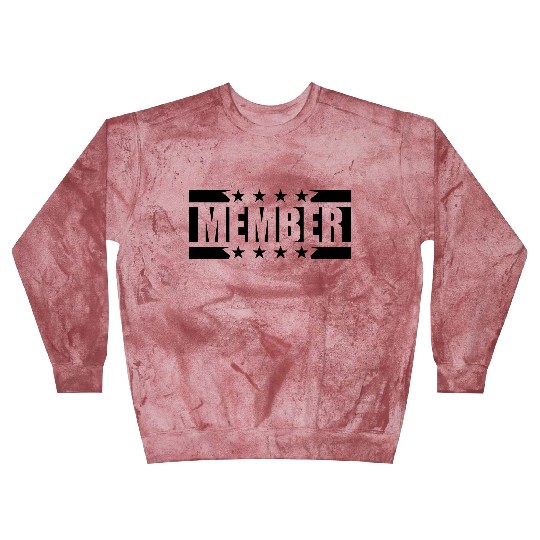 team stars logo member team crew friends party cel Blast Sweatshirts