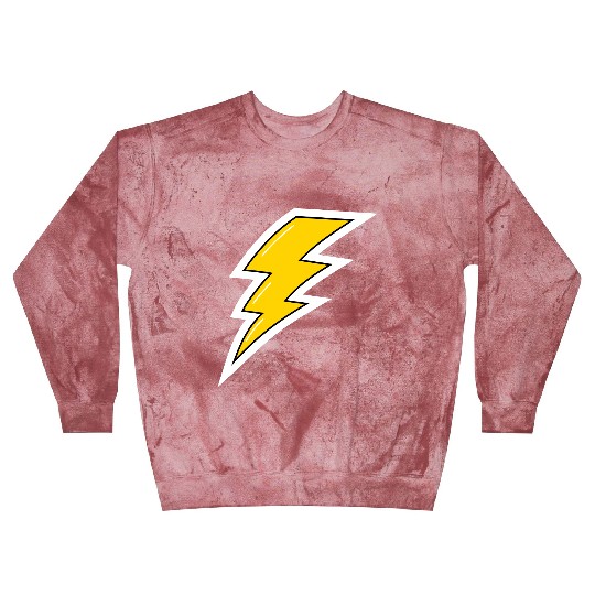 Yellow Lightning, lightning bolt Blast Sweatshirts