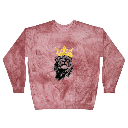 Crown Lion King Blast Sweatshirts