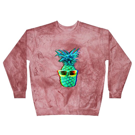 EDM Pineapple EDM Trippy Neon Rave Blast Sweatshirts