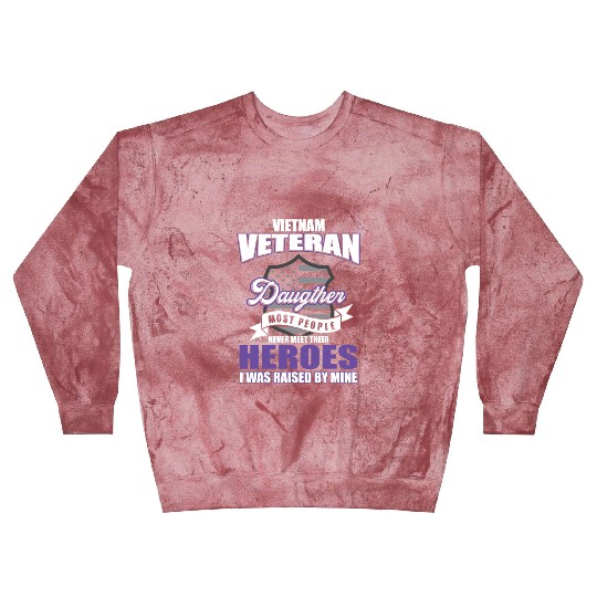 Vietnam Veteran, gift, birthday, heroes Blast Sweatshirts