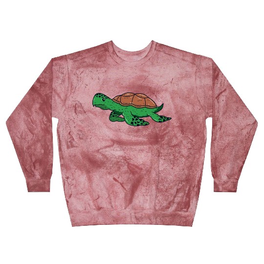 Animal turtle reptile wildlife funny vector image Blast Sweatshirts