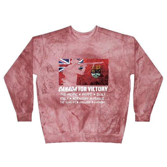 Canadian World War 2 Battles Blast Sweatshirts