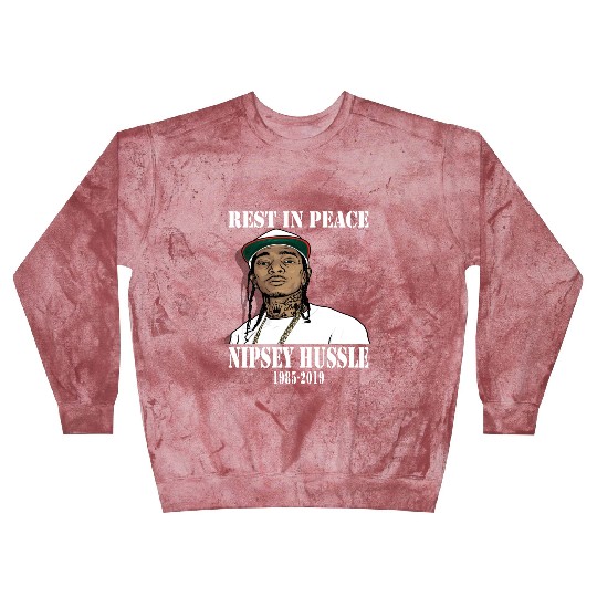 Nipsey Hussle Rest in Peace Blast Sweatshirts