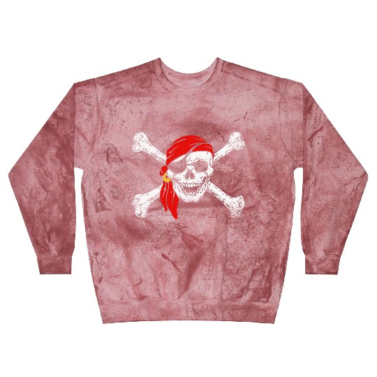 Pirate Skull Crossbones Blast Sweatshirts