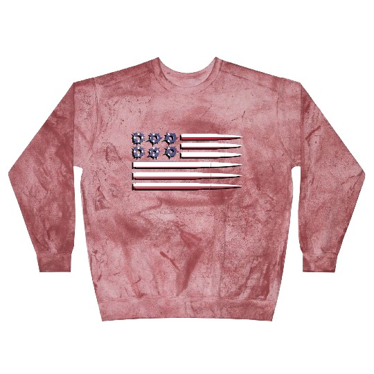 Ammo product - American Flag - Gun Owner Gifts Blast Sweatshirts
