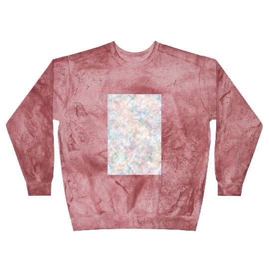 Multicolor Pastel Rainbow Marble Pattern Blast Sweatshirts