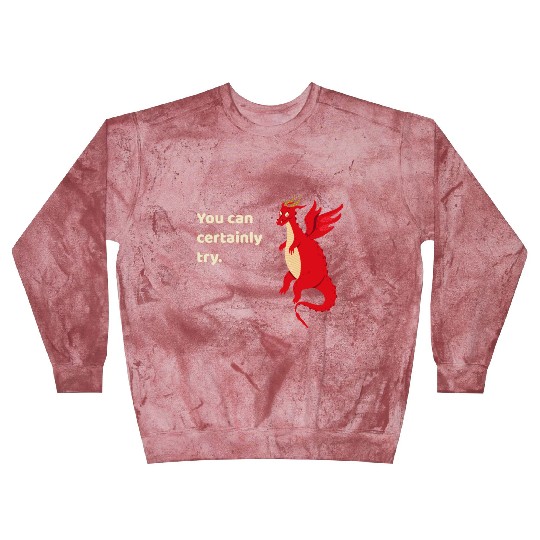 You Can Certainly Try Red Dragon Blast Sweatshirts