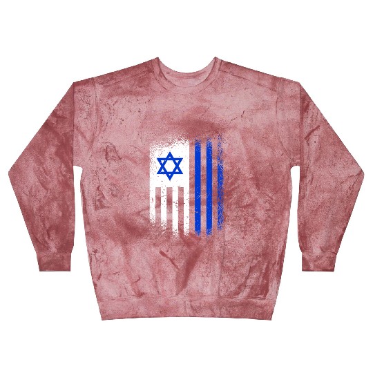 Israel Flags Design / Jerusalem Haifa Tel-Aviv Blast Sweatshirts