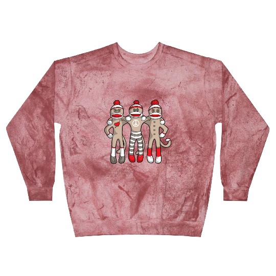 Sock Monkey Buddies Blast Sweatshirts