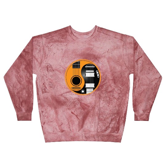 Guitar Ying Yang Blast Sweatshirts