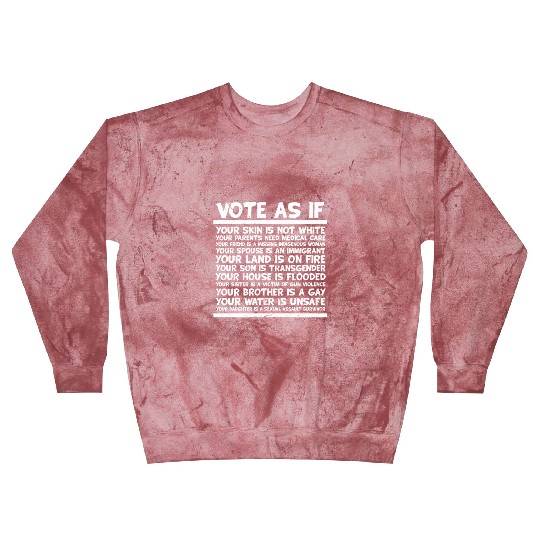Politics Vote As If Blast Sweatshirts