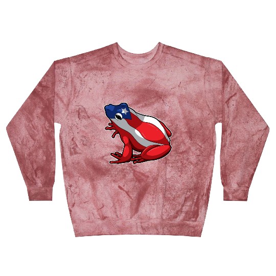 Puerto Rican Coqui Frog - Puerto Rico Blast Sweatshirts