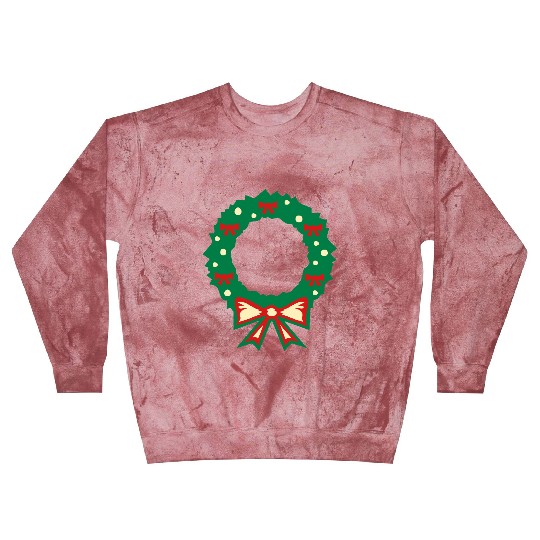 christmas wreath Blast Sweatshirts