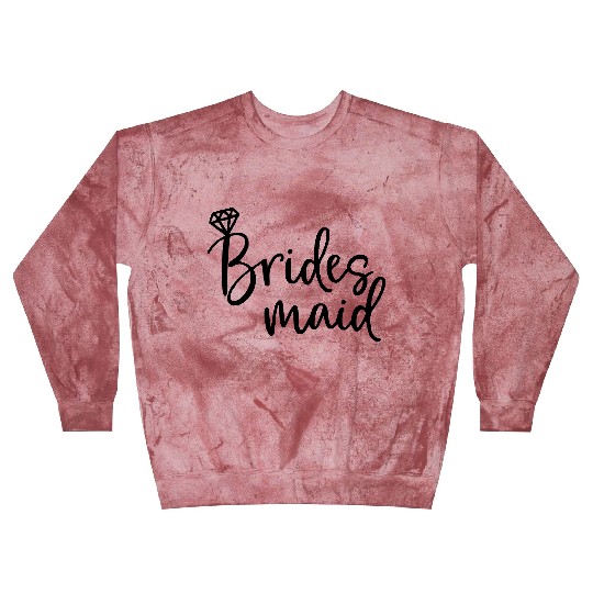 Bridesmaid with cute diamond Blast Sweatshirts