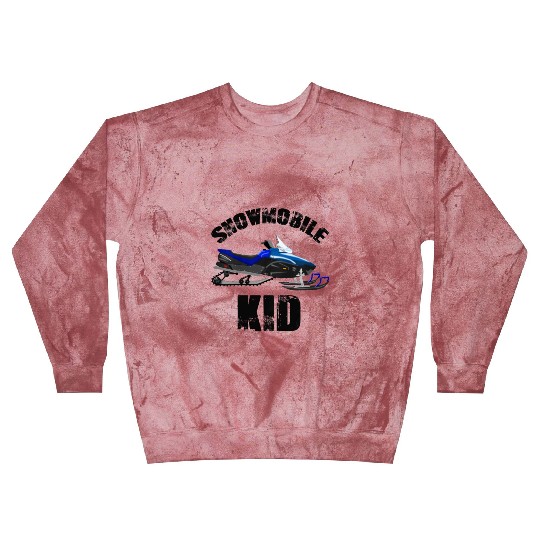 Awesome Gift for Snowmobile Kid || Blast Sweatshirts