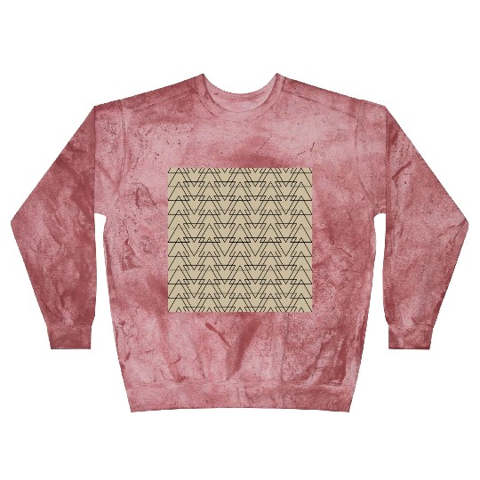 Triangle Beige Black Blast Sweatshirts